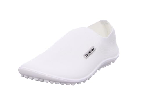 leguano scio Herren Slipper in Weiß, Größe 43 von leguano