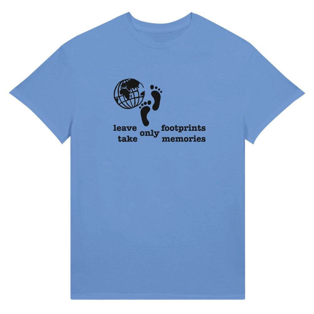 Welt-Footprint-Shirt - Ultra-Baumwolle Unisex-T-Shirt Mit Rundhalsausschnitt | Gildan 2000 Welt-Footprint-Shirt - Ultra-Baumwolle Unisex-T-Shirt Mit Rundhalsausschnitt | Gildan 2000 von leichtesreisende