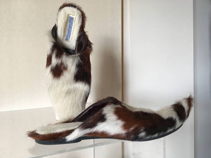 Handgefertigte Outdoor Pantoletten Aus Rindsleder Handgefertigte Outdoor Pantoletten Aus Rindsleder von leighmorrisonshoes