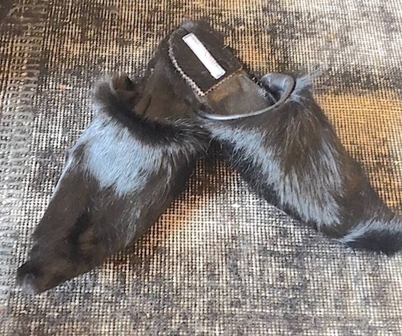 Schwarze Rindsleder Pantoletten Babouche Schwarze Rindsleder Pantoletten Babouche von leighmorrisonshoes