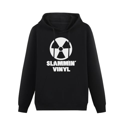 leinen Slammin Vinyl Records Mens Hoody Rave Techno Jungle Breakbeat Hardcore Size XXL von leinen