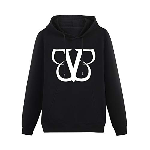 Black Veil Brides Thanks for The Memories Band Merch Hoodies Long Sleeve Pullover Loose Hoody Sweatershirt Black L von lelei