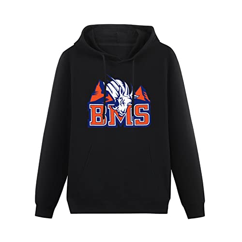 DIY Blue Mountain State Hoodies Long Sleeve Pullover Loose Hoody Sweatershirt Black 3XL von lelei