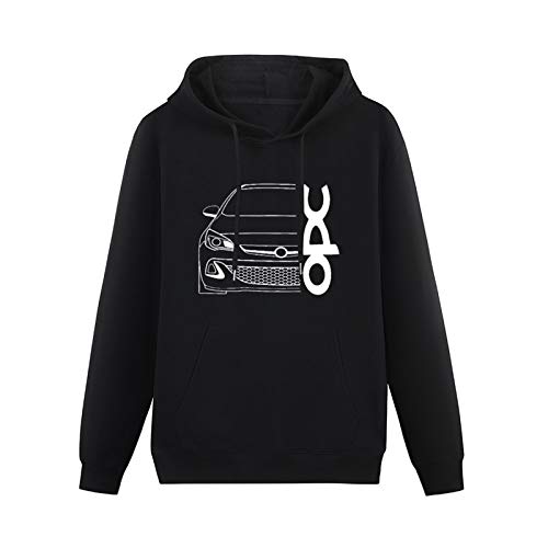 Opel Astra J Opc Hoodies Long Sleeve Pullover Loose Hoody Sweatershirt Black M von lelei