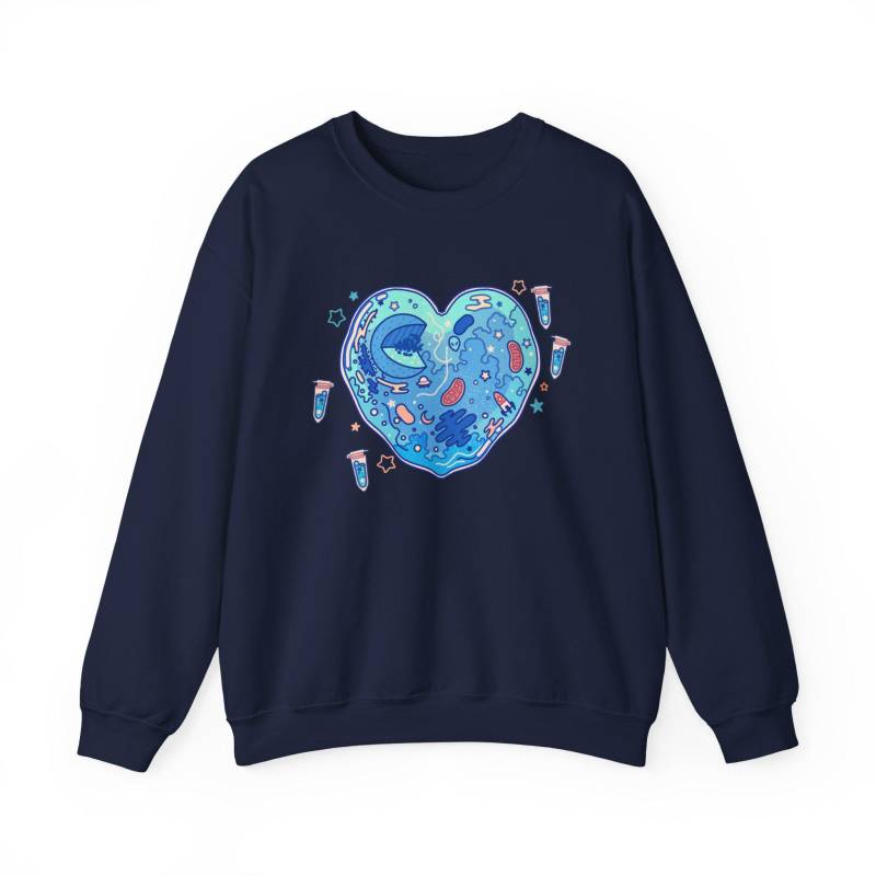 Galaxy Space Microbiology Unisex Sweatshirt, Biology Nerd Aesthetic Crewneck, Celestial Science Lover Gift, Nebula Scientist Apparel Galaxy Space Microbiology Unisex Sweatshirt, Biology Nerd Aesthetic Crewneck, Celestial Science Lover Gift, Nebula Scientist Apparel von lemonscribs