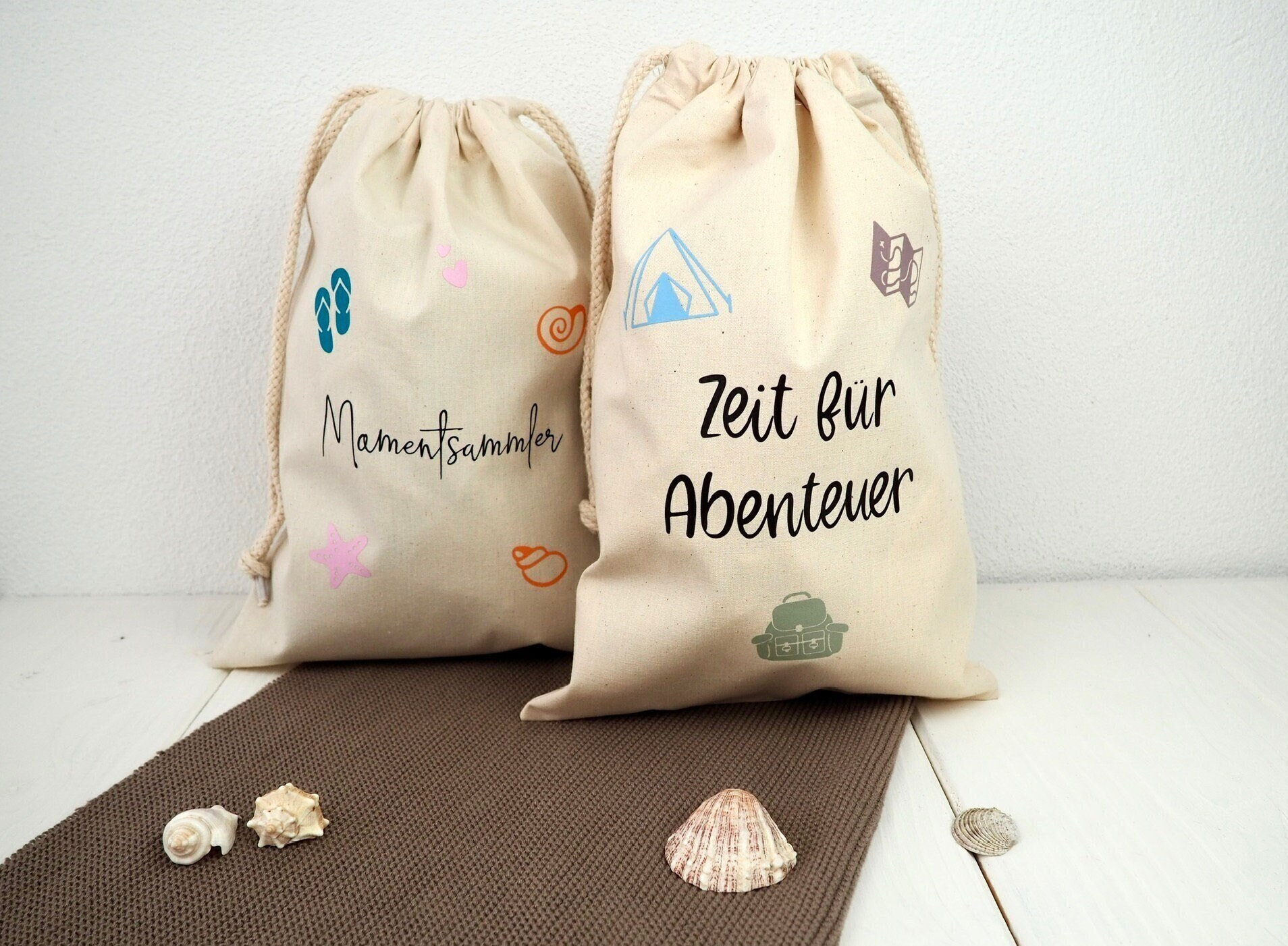 Beutelchen Für Urlaubserinnerungen Aus Bio-Baumwolle | Reisebegleiter Täschchen Reiseerinnerungen Geschenkidee Reiselustige Beutelchen Für Urlaubserinnerungen Aus Bio-Baumwolle | Reisebegleiter Täschchen Reiseerinnerungen Geschenkidee Reiselustige von lenaplotterliebe