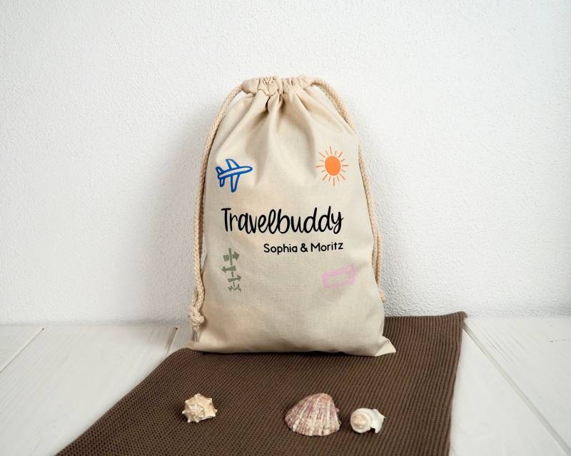 Beutelchen Für Urlaubserinnerungen Aus Bio-Baumwolle | Travelbuddy Täschchen Reiseerinnerungen Geschenkidee Reiselustige Beutelchen Für Urlaubserinnerungen Aus Bio-Baumwolle | Travelbuddy Täschchen Reiseerinnerungen Geschenkidee Reiselustige von lenaplotterliebe
