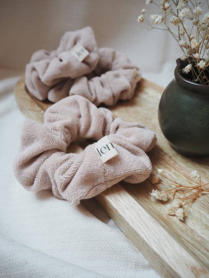 Frottee Scrunchie | Skincare Haarband Pflegeroutine von lenelaShop