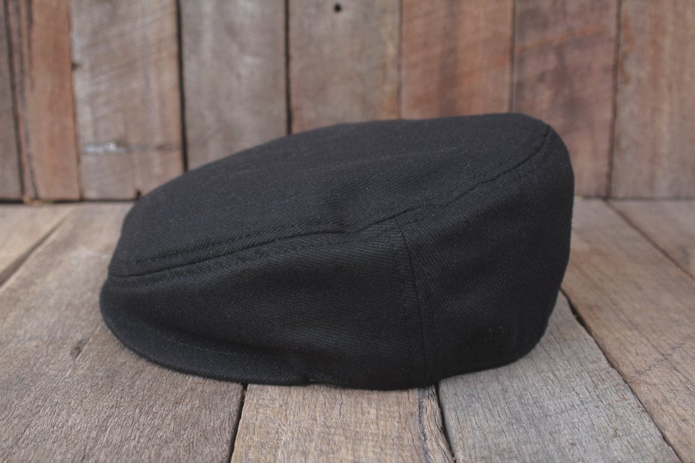 Schwarze Schiebermütze | Herrenmode Cap Wollmütze Paperboy-Hut Vintage Schirmmütze Schwarze Schiebermütze | Herrenmode Cap Wollmütze Paperboy-Hut Vintage Schirmmütze von leoandspargo