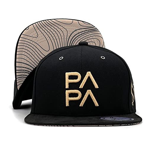 leoly Snapback Cap One Size Unisex (Black Papa) von leoly