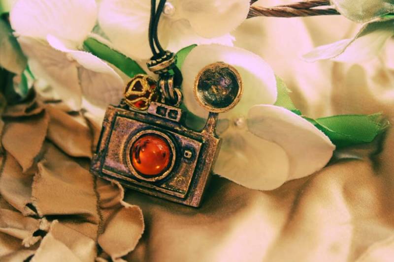 Alte Mode Kamera Kette von lepetitebonbon