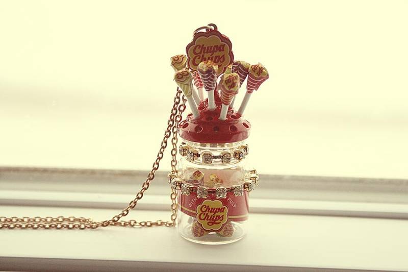 Chupa Tassen Lutscher Halskette von lepetitebonbon