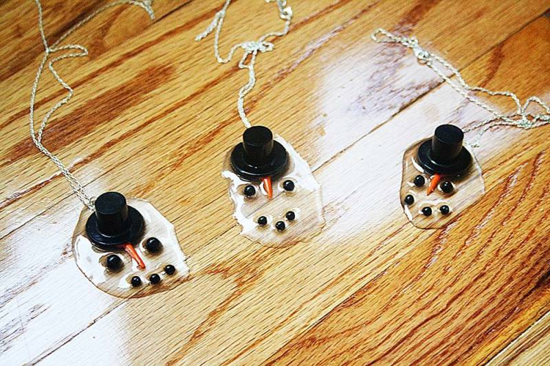 Es Ist So Heiß Mein Schneemann Schmilzt Halskette von lepetitebonbon