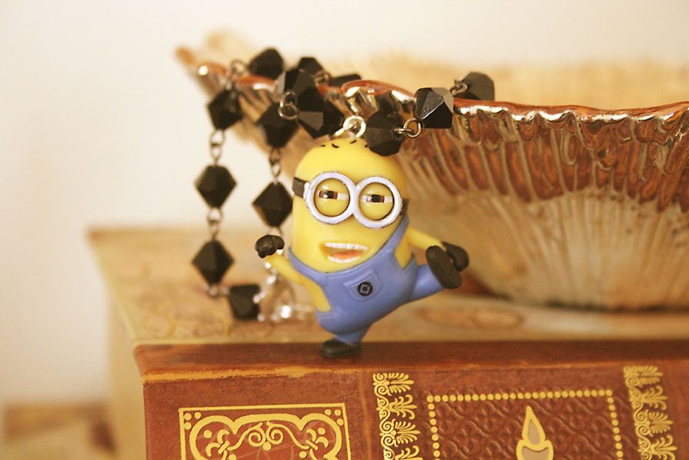 Karate Tom Minion Despicable Me Halskette von lepetitebonbon