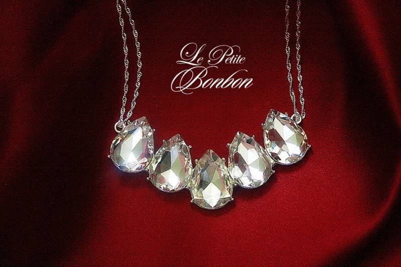 Kelly April Birthstone Halskette von lepetitebonbon