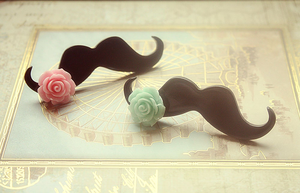 Schicke Schnurrbart-Ring von lepetitebonbon