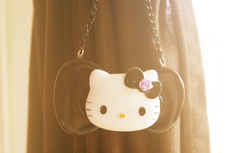 Sephia Kitty Katze Halsband von lepetitebonbon
