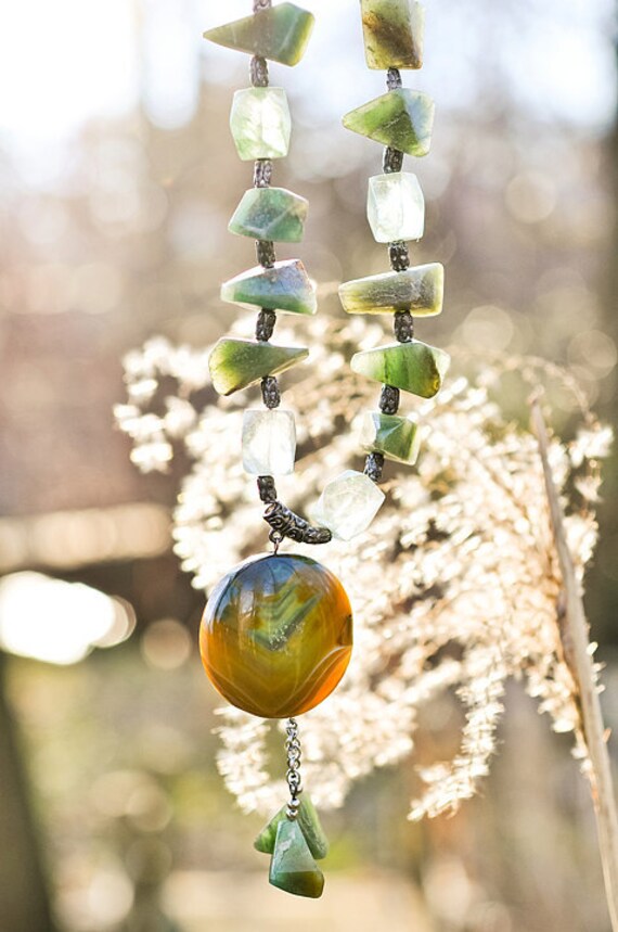Steinigen Weg Stones Halskette von lepetitebonbon