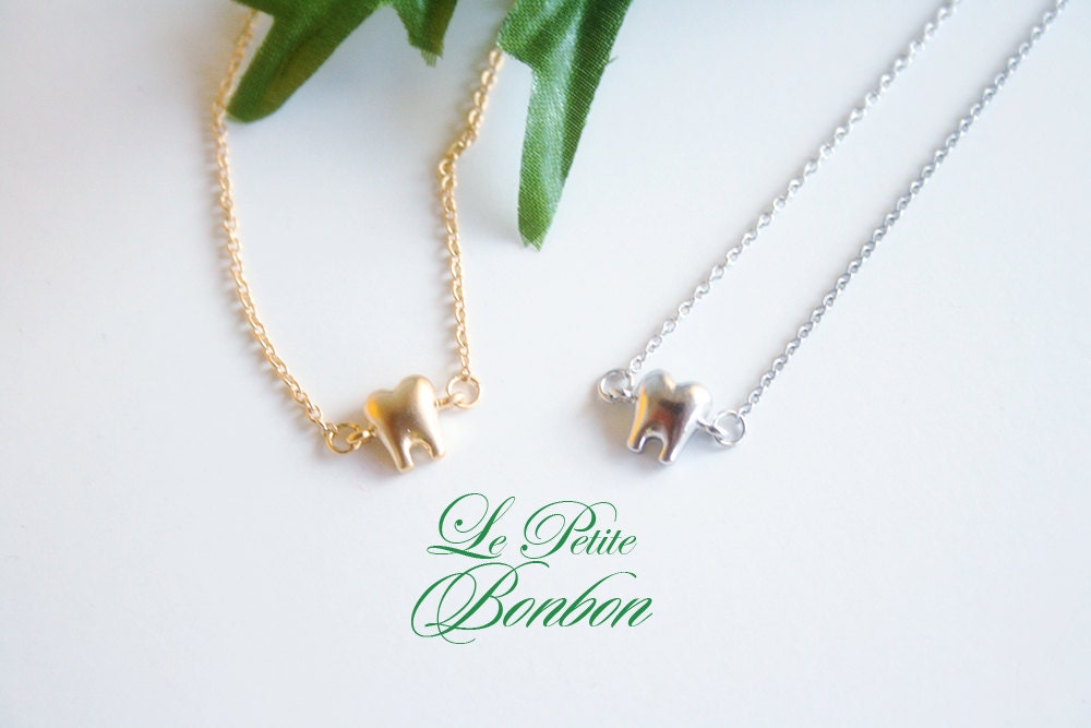 Zahnfee-Zahn-Halskette von lepetitebonbon