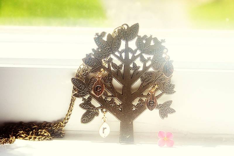 stammbaum Halskette von lepetitebonbon