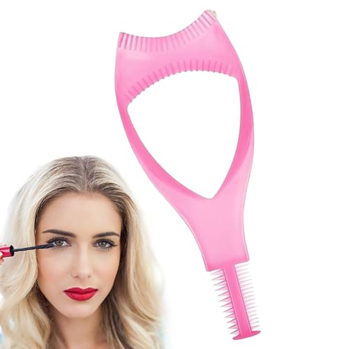 Leryveo Wimpern-Applikator-Werkzeug | 3-in-1 Wimpernwerkzeuge Mascara Shield Applikatorschutz - Wimpernwerkzeug Lash Buddy, Helfer für falsche Wimpern, Mascara-Schutz, Kammschutz, Augenlid für von leryveo