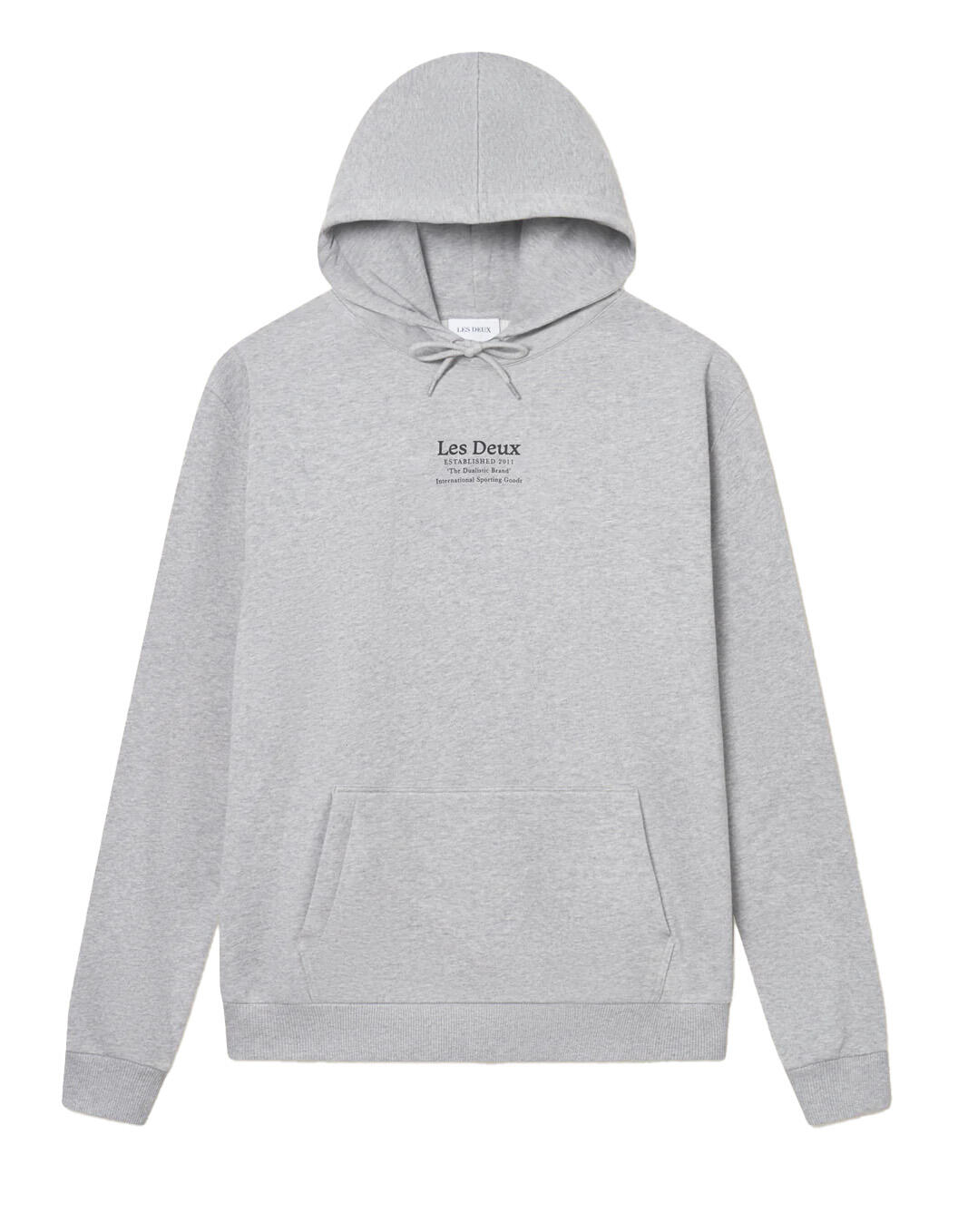 les deux - Established Hoodie grau - Gr. - XL von les deux
