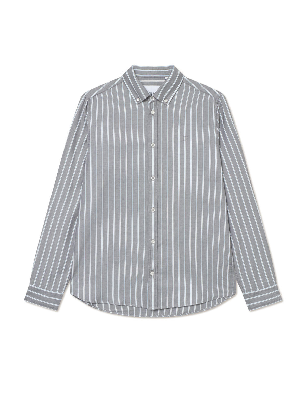 les deux - Fischgräthemd - Konrad grau - Gr. - M von les deux