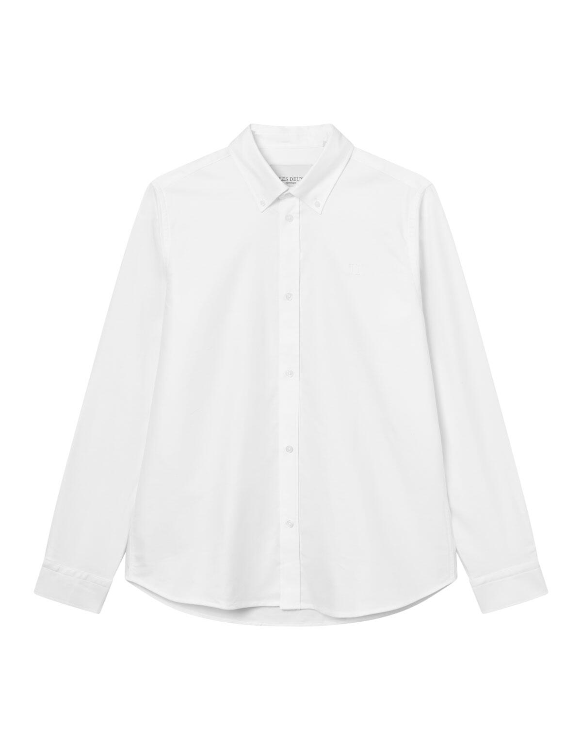 les deux - Oxford Shirt - Konrad weiß - Gr. - XL von les deux