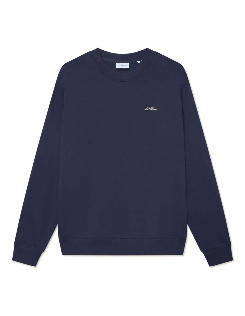 les deux - Patch Sweatshirt blau - Gr. - M von les deux