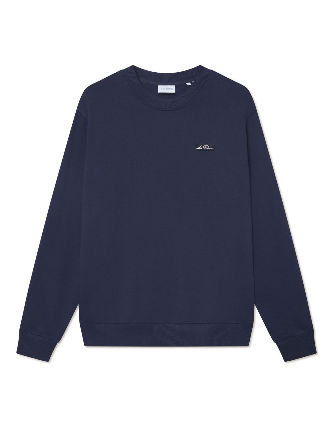 les deux - Patch Sweatshirt blau - Gr. - XL von les deux