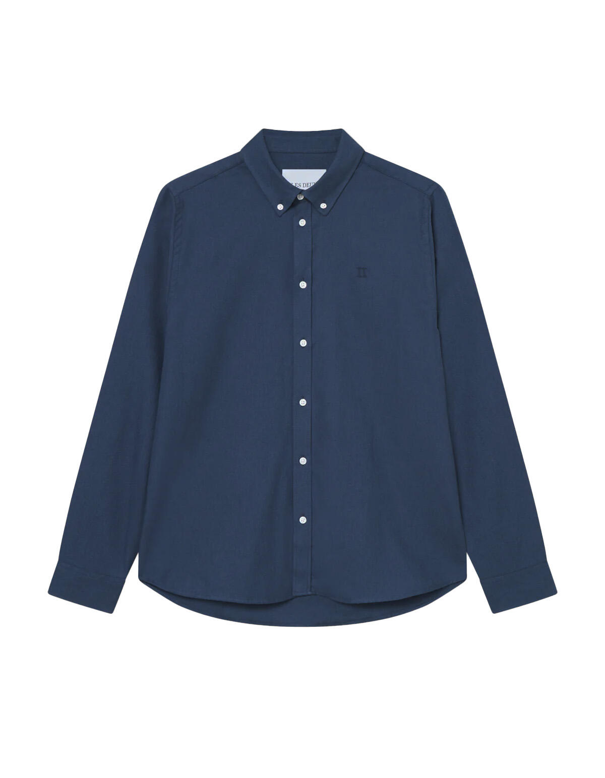les deux - Regular Fit Freizeithemd mit Button-Down-Kragen blau - Gr. - XL von les deux