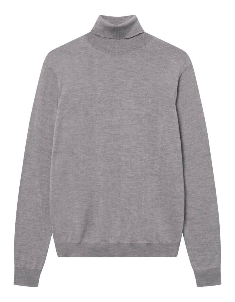 les deux - Rollkragenpullover aus Merinostrick - Greyson grau - Gr. - L von les deux