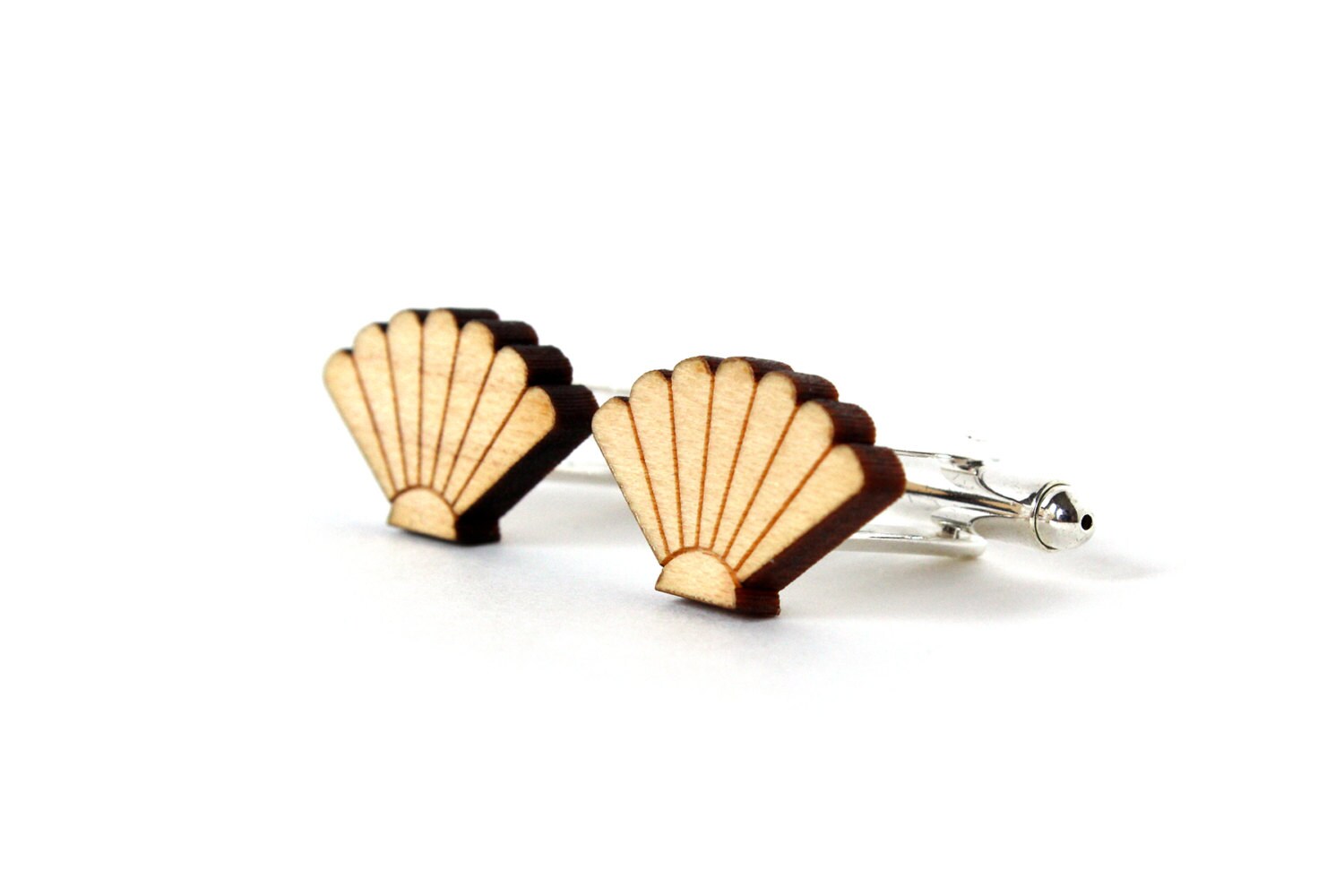 Ein Stück Zuckerguss - Laser-Decoupe Haube Saint-Jacques Hochzeits-Accessoire Für Homme Für Den Mann Lasergravur von lesfollesmarquises