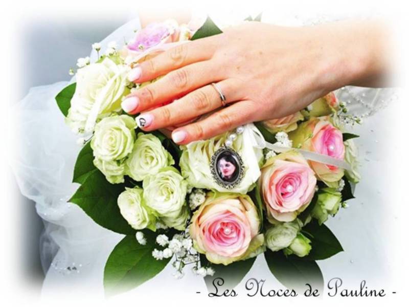 Erinnerungsmedaillon Für Brautstrauß, Personalisierter Fotoanhänger, Fotomedaillon Erinnerungsmedaillon Für Brautstrauß, Personalisierter Fotoanhänger, Fotomedaillon von lesnocesdepauline