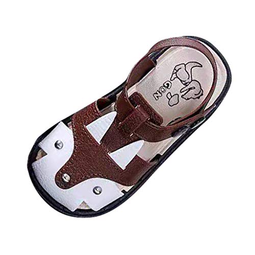 liaddkv Kinder Kinder Schuhe jungen Mädchen geschlossene Zehen Sommer Strand Sandalen Schuhe Babyhausschuhe 12 24 Monate von liaddkv