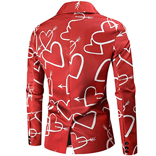 liaddkv Sakko Herren Sportlich Blazer Herren Bunte Sakko Casual Blazer Glitzer Smokingjacke Anzugjacke Slim Fit Herren Jackett Sakko für Hochzeit, Abschlussball, Party, Anzug oder Smoking von liaddkv