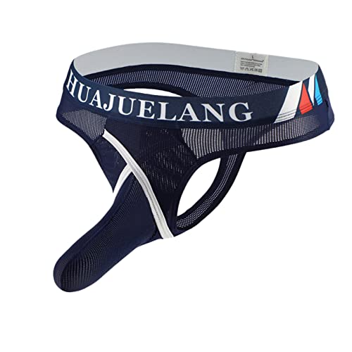 liaddkv UnterwäSche Herren Sexy Männer Elefanten Tanga Slips Low Rise String Tanga Herren Mit Plug Erotische ReizwäSche Low-Rise Bulge Pouch Underhose mit Penis Loch Unterziehhose Kurz von liaddkv