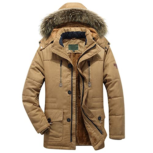 liaddkv Winterparka Herren Lang Warm Gefüttert Winterjacke Herren Schwarz Mit Abnehmbarer Kapuze Steppjacke Herren Warm Gefüttert Pelzkragen Wintermantel Trachtenjacke Herren Fleecejacke 3Xl liaddkv Winterparka Herren Lang Warm Gefüttert Winterjacke Herren Schwarz Mit Abnehmbarer Kapuze Steppjacke Herren Warm Gefüttert Pelzkragen Wintermantel Trachtenjacke Herren Fleecejacke 3Xl von liaddkv
