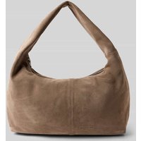 LIEBESKIND BERLIN Hand Bag aus echtem Veloursleder Modell 'Bo' in Taupe, Größe 1 von liebeskind berlin