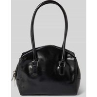 LIEBESKIND BERLIN Handtasche mit Label-Detail Modell 'KAYLA' in Black, Größe 1 von liebeskind berlin
