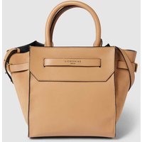 LIEBESKIND BERLIN Handtasche mit Label-Prägung Modell 'LORA' in Camel, Größe One Size von liebeskind berlin