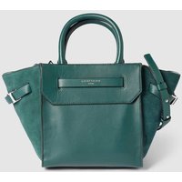 LIEBESKIND BERLIN Handtasche mit Label-Prägung Modell 'LORA' in Petrol, Größe One Size von liebeskind berlin