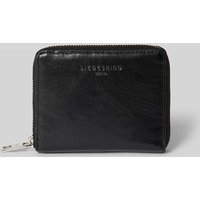 LIEBESKIND BERLIN Lederportemonnaie mit Label-Prägung Modell 'CONNY' in Black, Größe 1 von liebeskind berlin