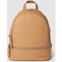 LIEBESKIND BERLIN Rucksack mit Reißverschlussfächern Modell 'NOOS' in Beige, Größe One Size von liebeskind berlin