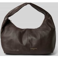 LIEBESKIND BERLIN Shoulder Bag aus echtem Leder Modell 'Natura' in Dunkelbraun, Größe 1 von liebeskind berlin