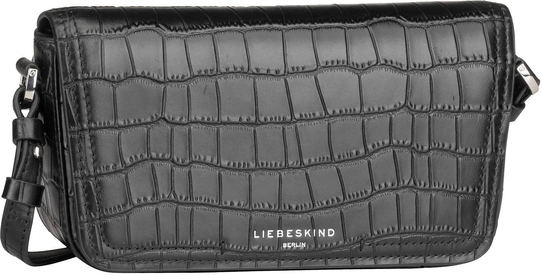 Liebeskind Berlin Chudy New Croco 2152398  in Schwarz (2.1 Liter), Umhängetasche von liebeskind berlin