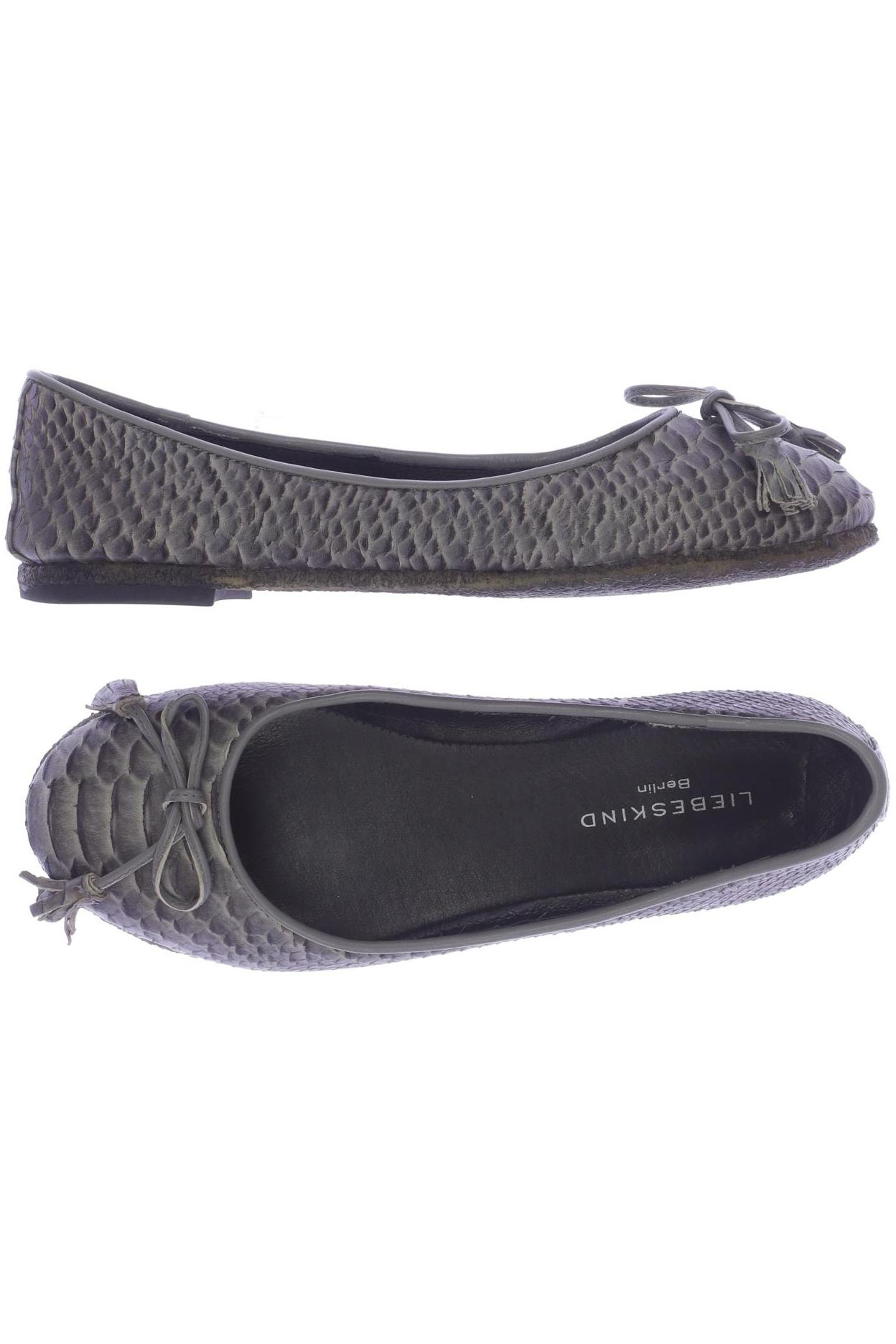 Liebeskind Berlin Damen Ballerinas, grau, Gr. 37 von liebeskind berlin