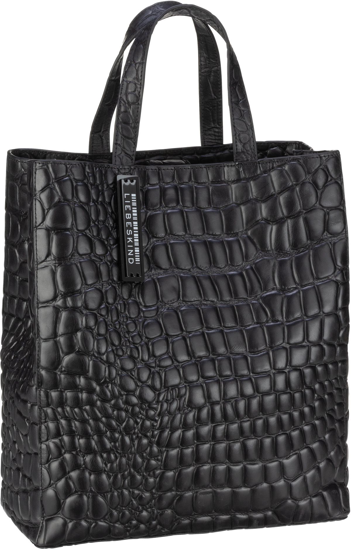 Liebeskind Berlin Paper Bag M20 Croco  in Schwarz (15.8 Liter), Handtasche von liebeskind berlin