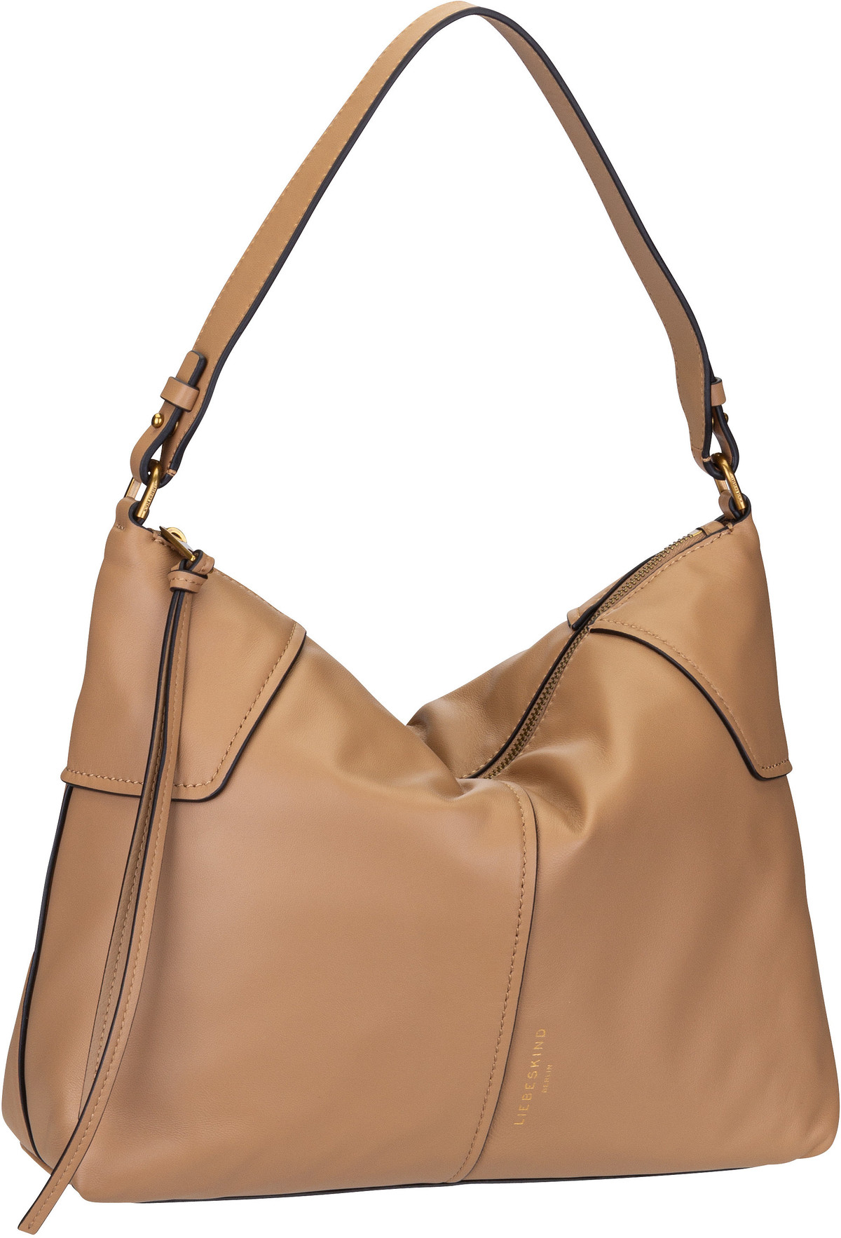 Liebeskind Berlin Mila Hobo M  in Beige (14.1 Liter), Handtasche von liebeskind berlin