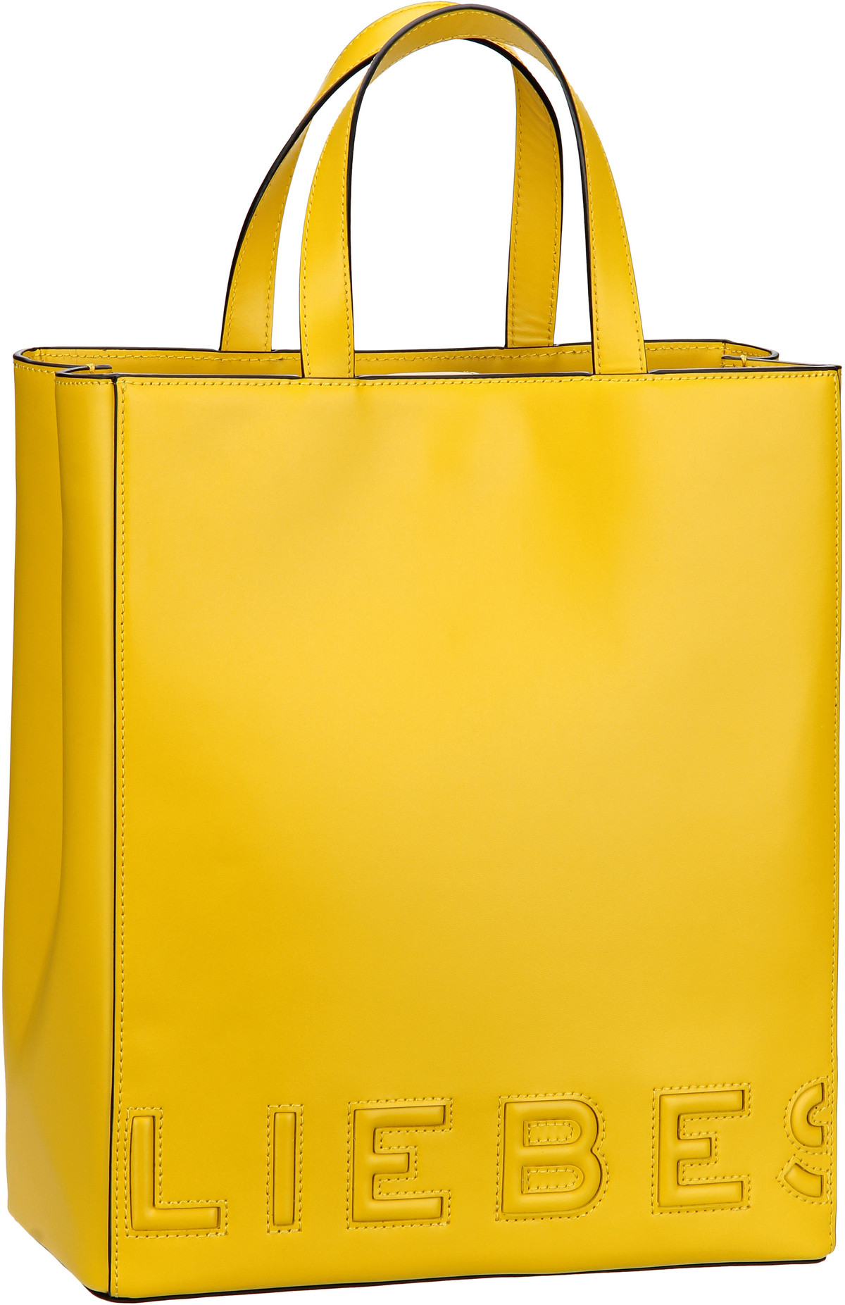 Liebeskind Berlin Paper Bag Logo M  in Gelb (15.3 Liter), Handtasche von liebeskind berlin